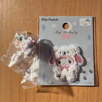 푹신푹신 스노우 파일 와펜 마이멜로디