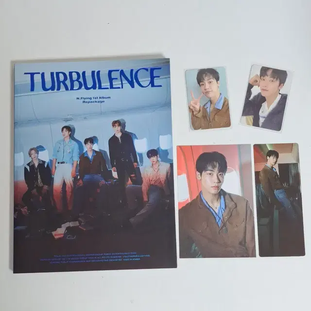 엔플라잉 Turbulence 개봉앨범 + 포토카드