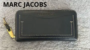 [ 익일 배송 ] MARC JACOBS 마크제이콥스 가죽 장지갑 블랙