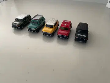 토미카 미니카 5대 세트 FJ 크루저