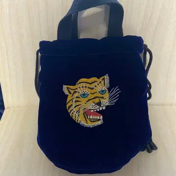 Houston 베트남 자켓 벨벳 복조리 호랑이 복 네이비