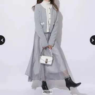 아푸와이저 리셰 키라후와 금장 버튼 가디건