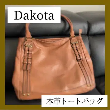 Dakota 천연 가죽 토트백