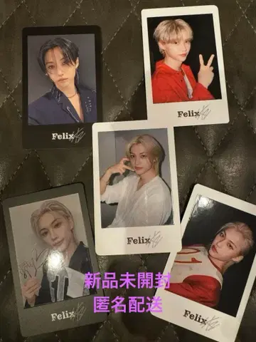 Stray Kids 필릭스 키링 아카이브 사진 세트