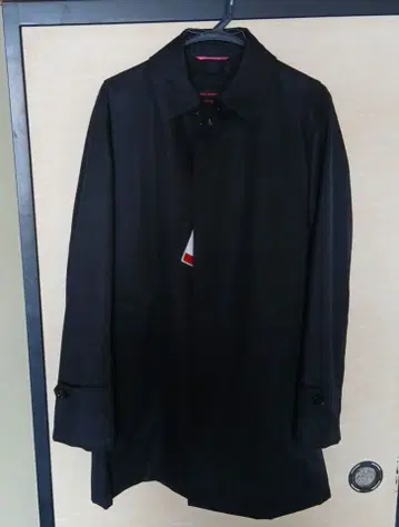 미스터 준코 스텐카라 코트 블랙