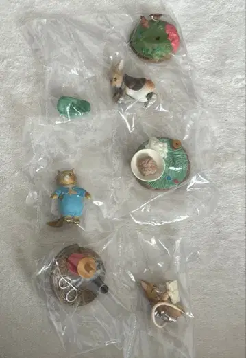 피터 래빗 컬렉션 3종 세트 미개봉 새상품 피규어