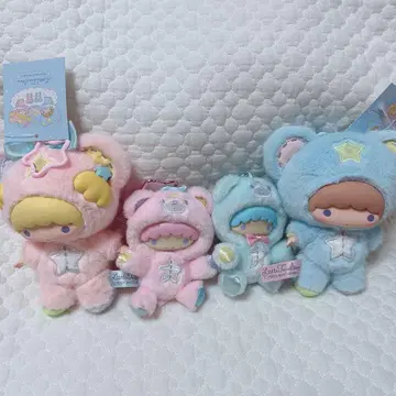 산리오 초레어 키키라라 퍼프포프 인형옷 마스코트 한정판