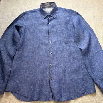 23구 블루 긴팔 셔츠 새상품급