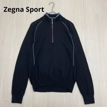 Zegna Sport 제냐스포츠 골프 하프 지퍼 스웨터