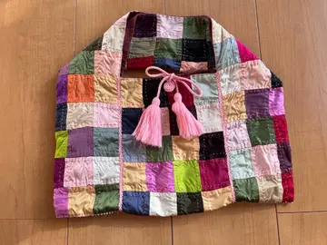 태국 컬러풀 패치워크 백