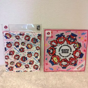 미야쿠미야쿠 x 산리오 만박 복조리 & 손수건