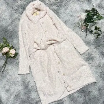 [ gelato pique ] 모코모코 롱 가디건 가운 목욕 가운