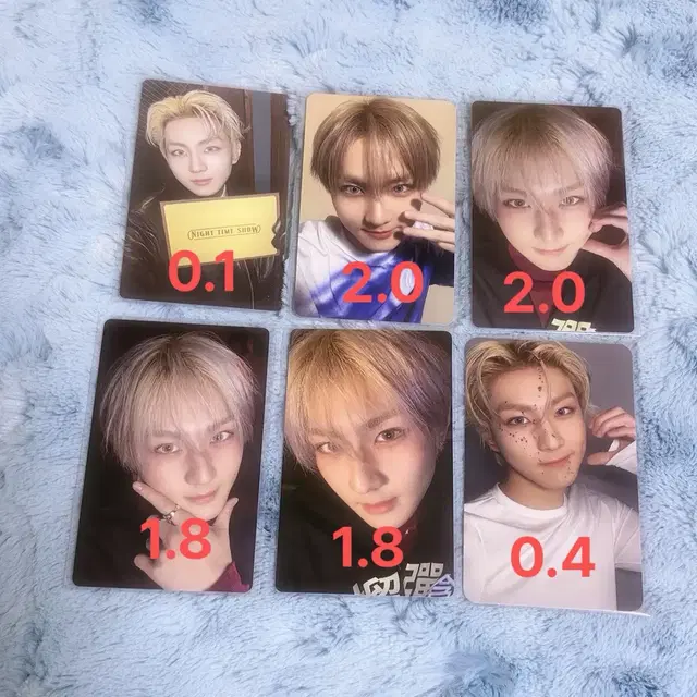 엔하이픈 정원 양정원 디자이어 언리쉬 미공포 럭드 앨범 포카 양도 판매