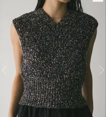 STYLEMIXER/2WAY 니트 베스트/네이비