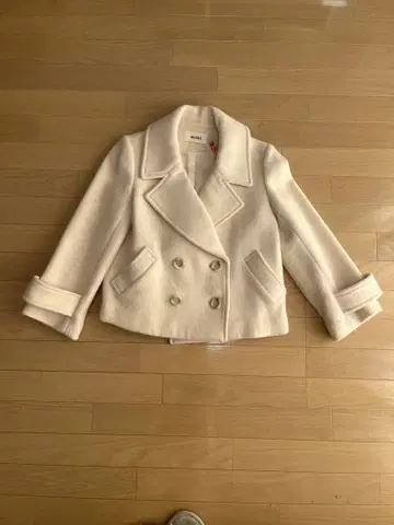 snidel 화이트 피 코트