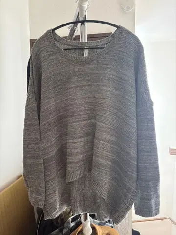 미사용 glamb 빅 실루엣 니트