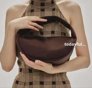 미사용 todayful Bonding Wrap Bag 버건디