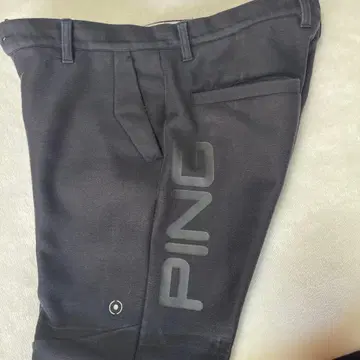 PING 골프 팬츠 블랙 L 사이즈