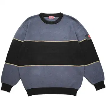 헬레이저 HELLRAZOR BIG STRIPE 크루 니트