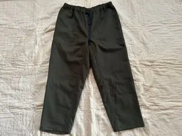 티거브로칸테 울 혼방 타고사쿠 팬츠