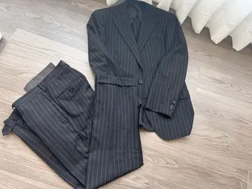 ETHOMAS 스트라이프 비즈니스 정장 수트 컴퍼니 165-6