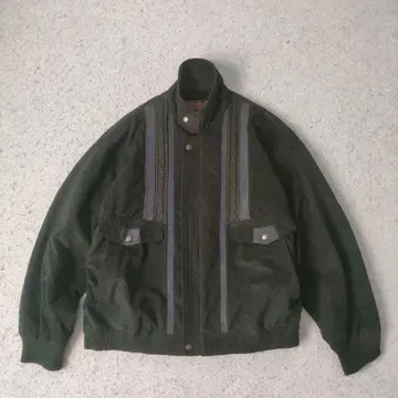 VINTAGE CLUB 스웨이드 느낌 자켓 M 상당 블랙 짧은 기장