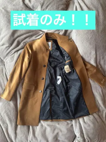 [ 새상품급 ] ZARA 카멜색 울 체스터 코트 S 사이즈 슬림