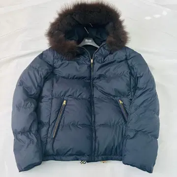 새상품급 최근 모델 anySIS 리버서블 다운 자켓 퍼 M 사이즈