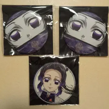 귀멸의 칼날 기둥전 매트 캔뱃지 시노부