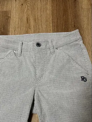 PG 여성 팬츠 화이트/그레이 사이즈 0