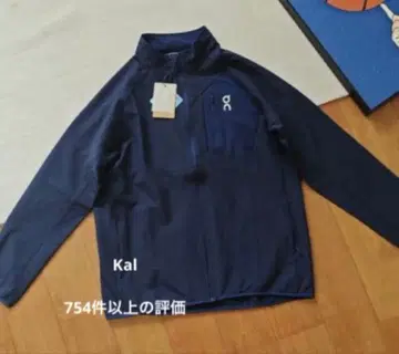 ON Climate Stretch 하프 지퍼 상의 와플 패턴