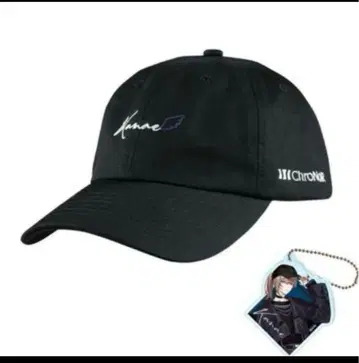 카나에 ZOZOTOWN ChroNoiR 콜라보 캡 아크릴 키링 모자