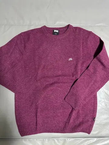 FTC 퍼플 니트 스웨터 L 사이즈