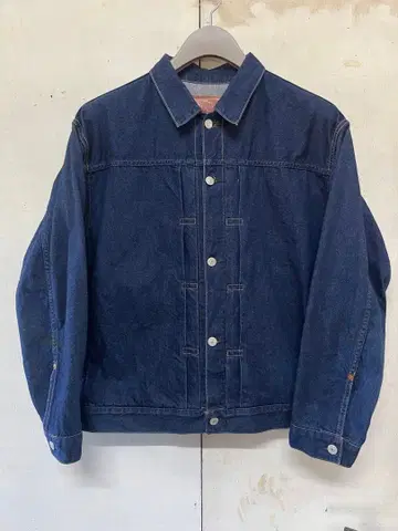 THE BLUEST OVERALLS 일본제 데님 자켓 귀포함 40 L