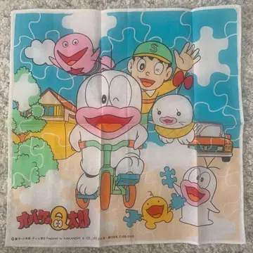 쇼와 레트로 오바케의 Q타로 손수건 미사용