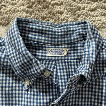 웨어하우스 버튼 다운 깅엄 체크 LOT3020