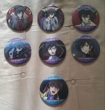 코드기어스 럭키 캔뱃지 복권 캔뱃지 를르슈 스자크