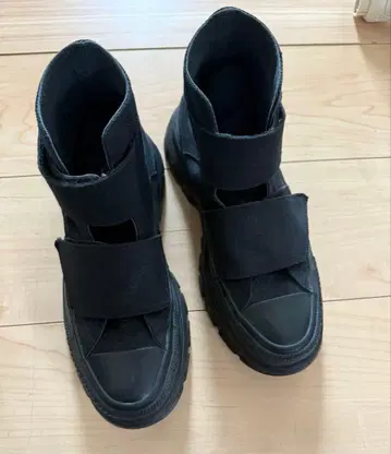 CONVERSE ALL STAR 블랙 스니커즈 트렉 웨이브