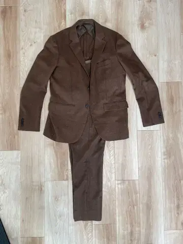 EDIFICE 브라운 캐주얼 수트