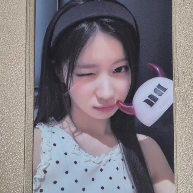 베베몬 아사 베이비몬스터 특전 포토카드 포카 응원봉