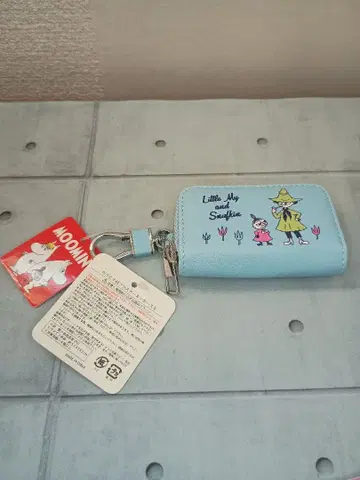 리틀 미이 스너프킨 무민 카라비너 부착 키케이스