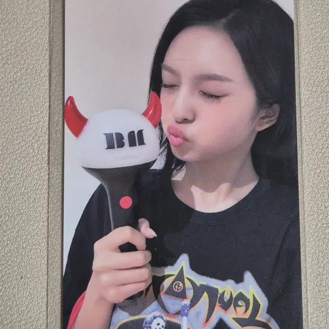 베베몬 치키타 베이비몬스터 응원봉 특전 포토카드 포카