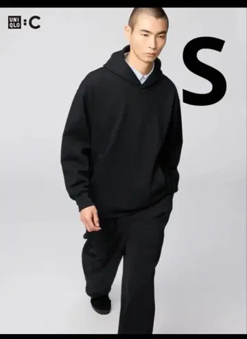 UNIQLO C 맨투맨 오버 사이즈 풀 후드티 S