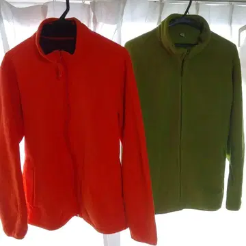 유니클로 플리스 자켓 2장