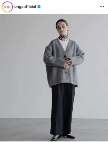 OHGA 샤기 코디건 그레이