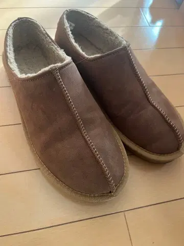 Alaska 스웨이드 브라운 슬립온