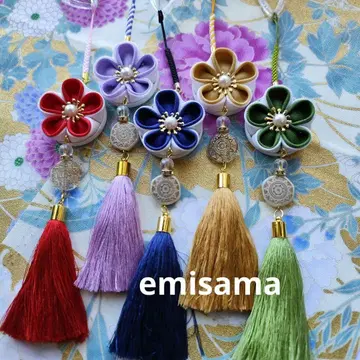 한정판 [선착순] 조각보 꽃 노리개 소 5색 세트