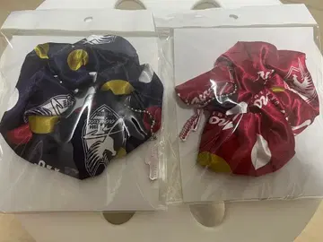 새상품 ] 파지아노 오카야마 응원 굿즈 스크런치 2개 세트 네이비 레드