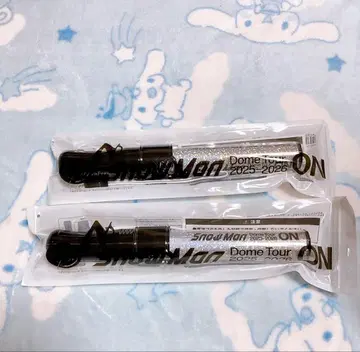 SnowMan 2025-2026 ON 응원봉 2개 세트 미개봉 새상품