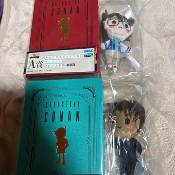 명탐정 코난 세가 럭키 쿠지 메모리얼 박스 & 마스코트